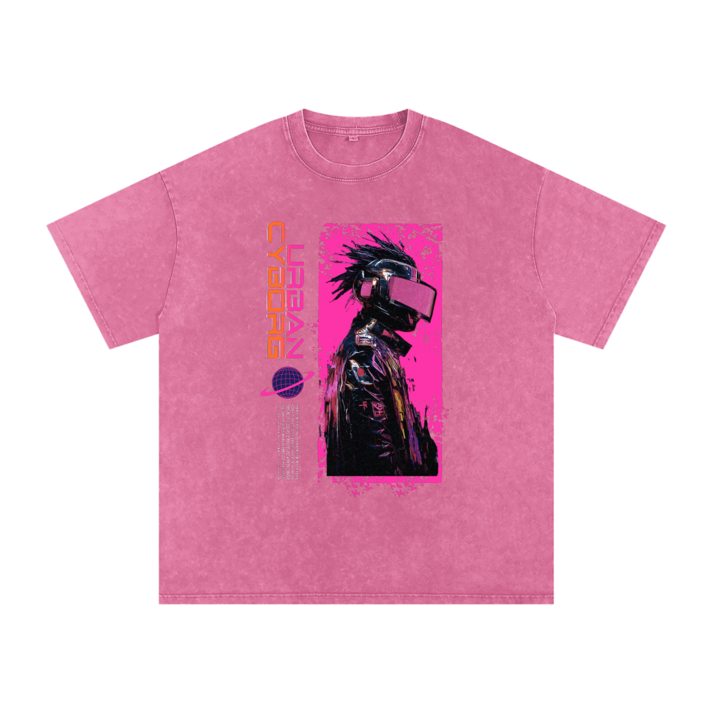QRStreetWear,QR CYBERPUNK,QR EXPERIENCE,OVERSIZED,TAPSTITCH,ACID WASH