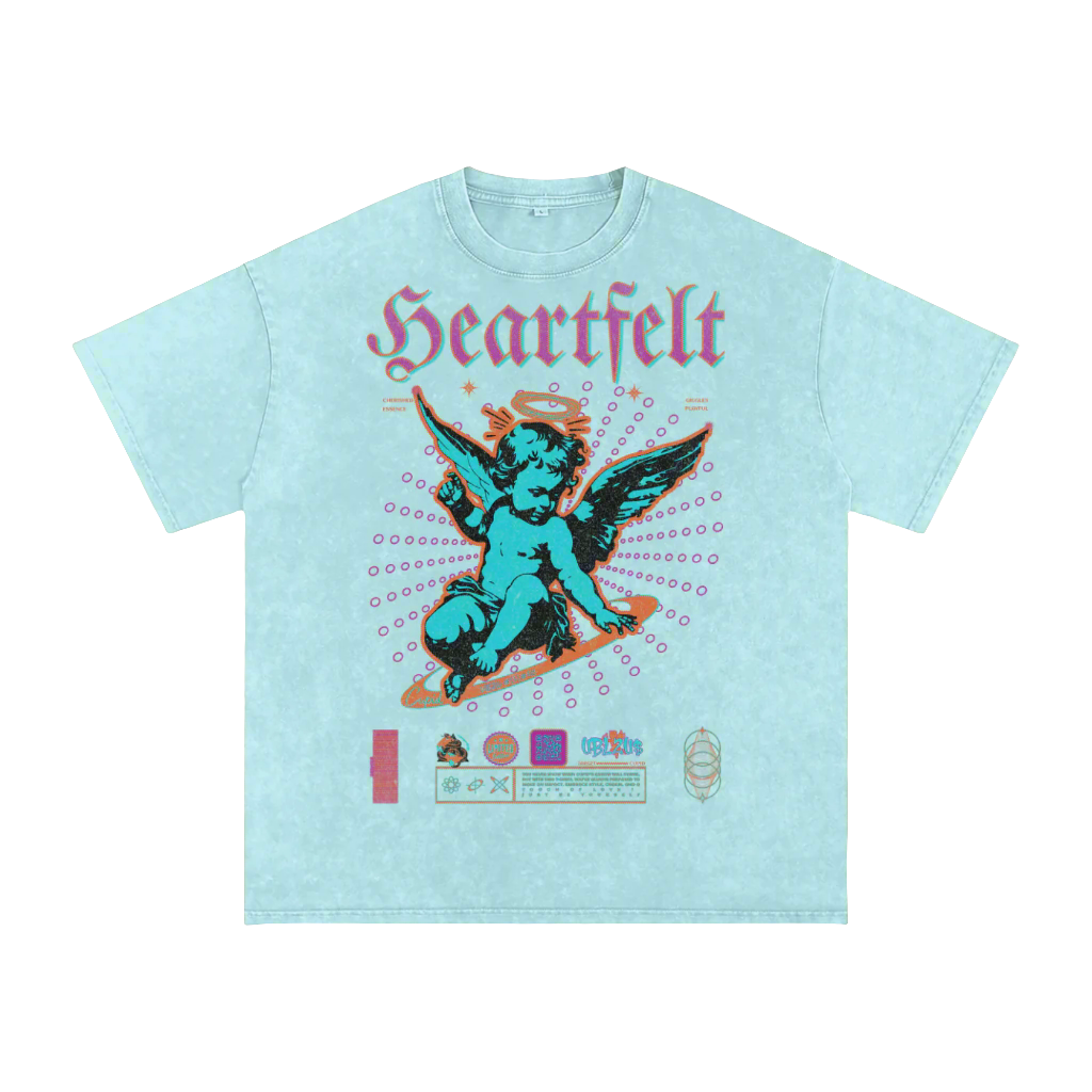 HEARTFELT - QR Music T-shirt - #101# Limited Edition