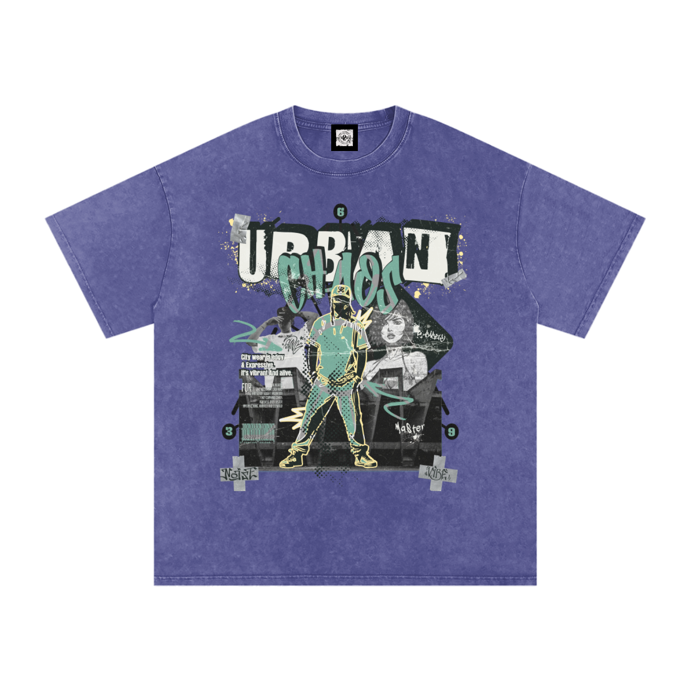 qr music t-shirt,faded,faded t-shirt,snow washed,oversized