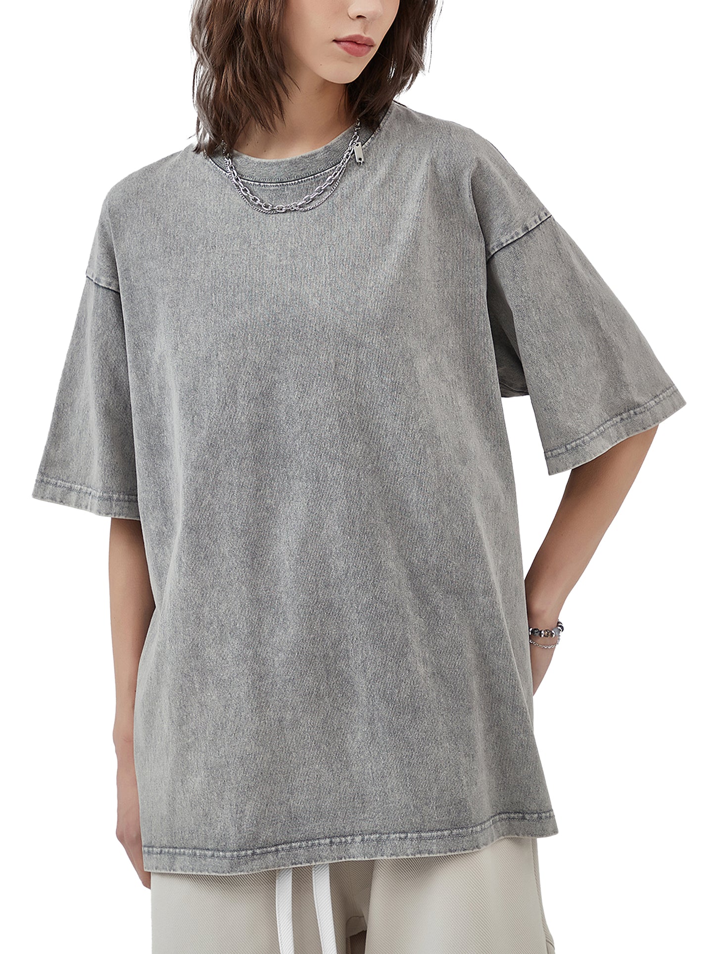 QRStreetWear,QR CYBERPUNK,QR EXPERIENCE,OVERSIZED,TAPSTITCH,ACID WASH