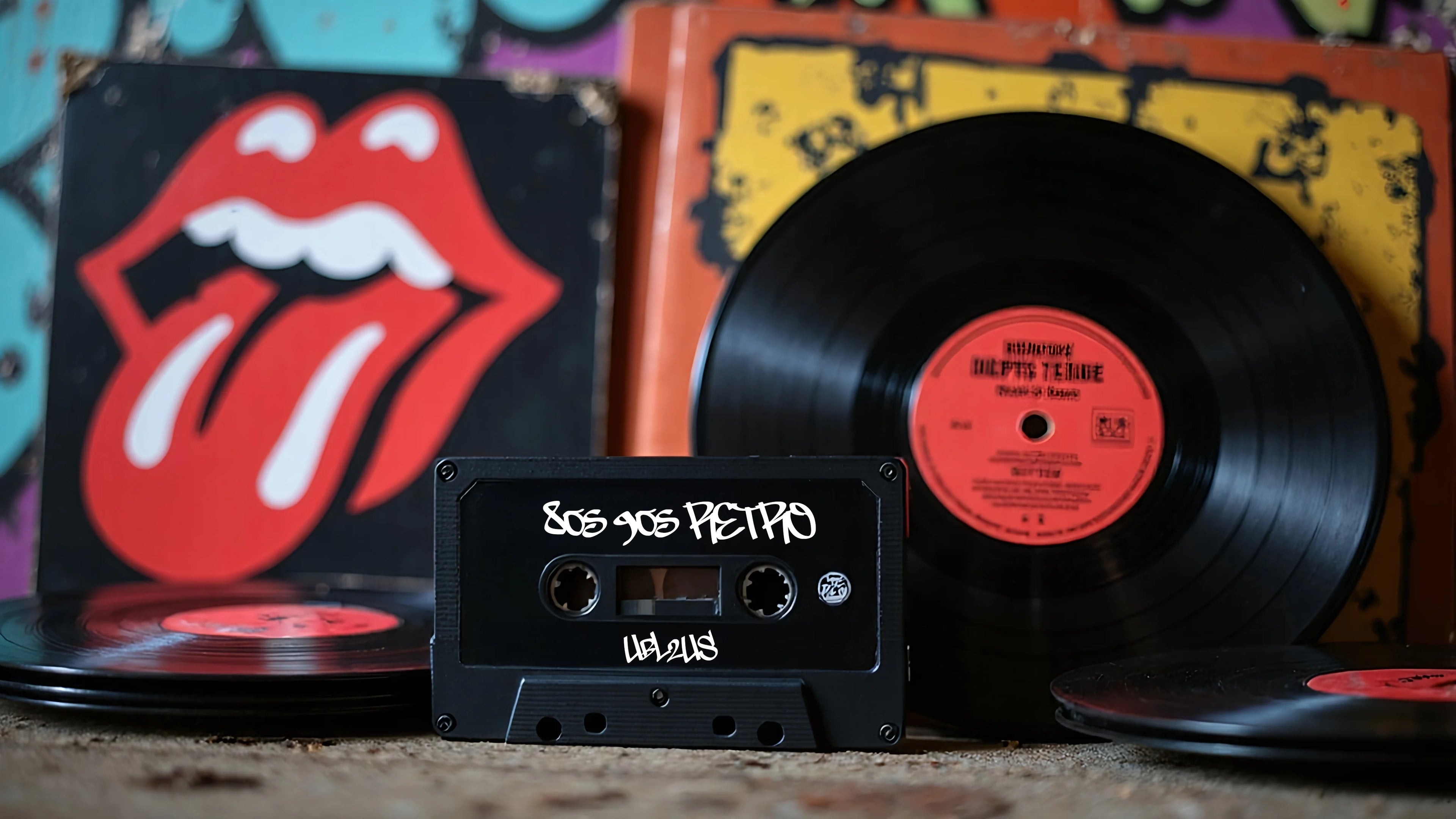 Atmospheric QR Music Digital Backgrounds