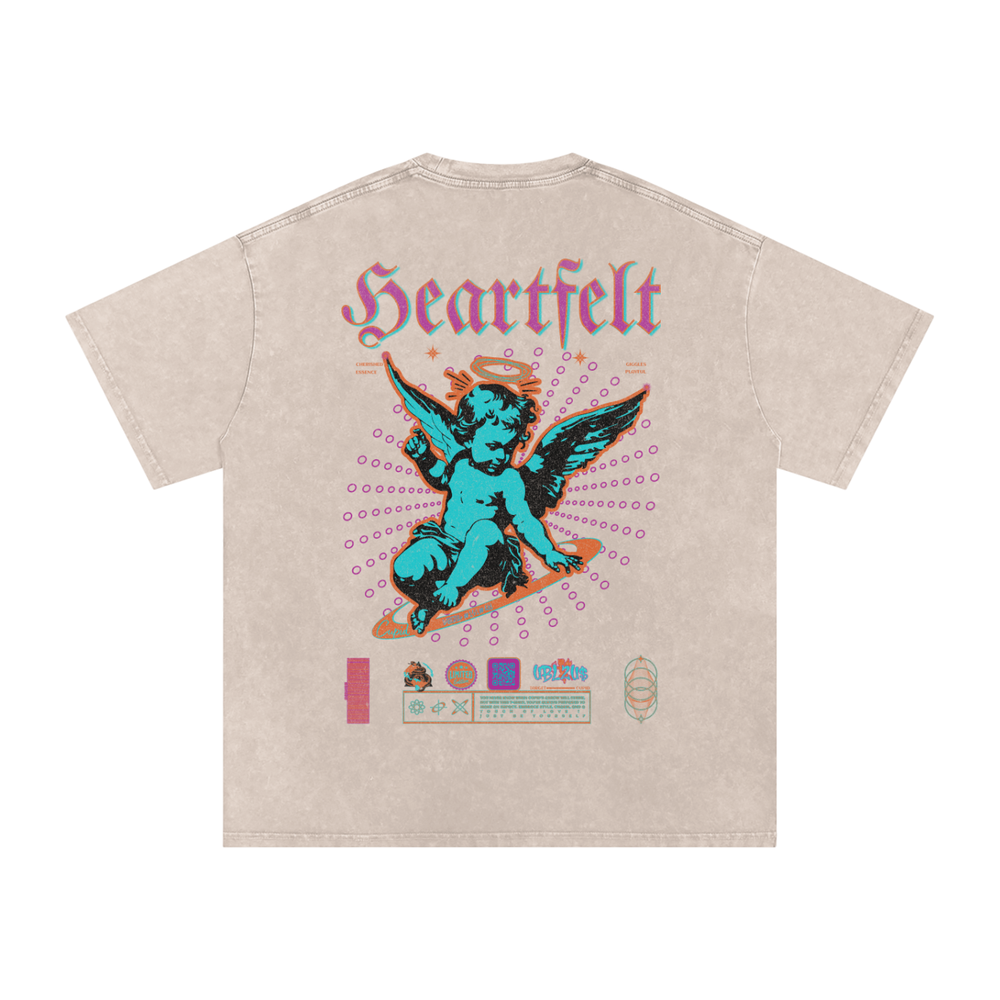 HEARTFELT - QR Music T-shirt - #101# Limited Edition