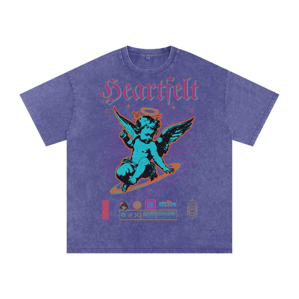 HEARTFELT - QR Music T-shirt - #101# Limited Edition