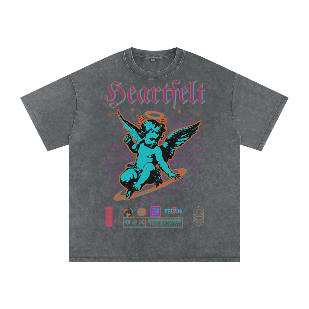 HEARTFELT - QR Music T-shirt - #101# Limited Edition