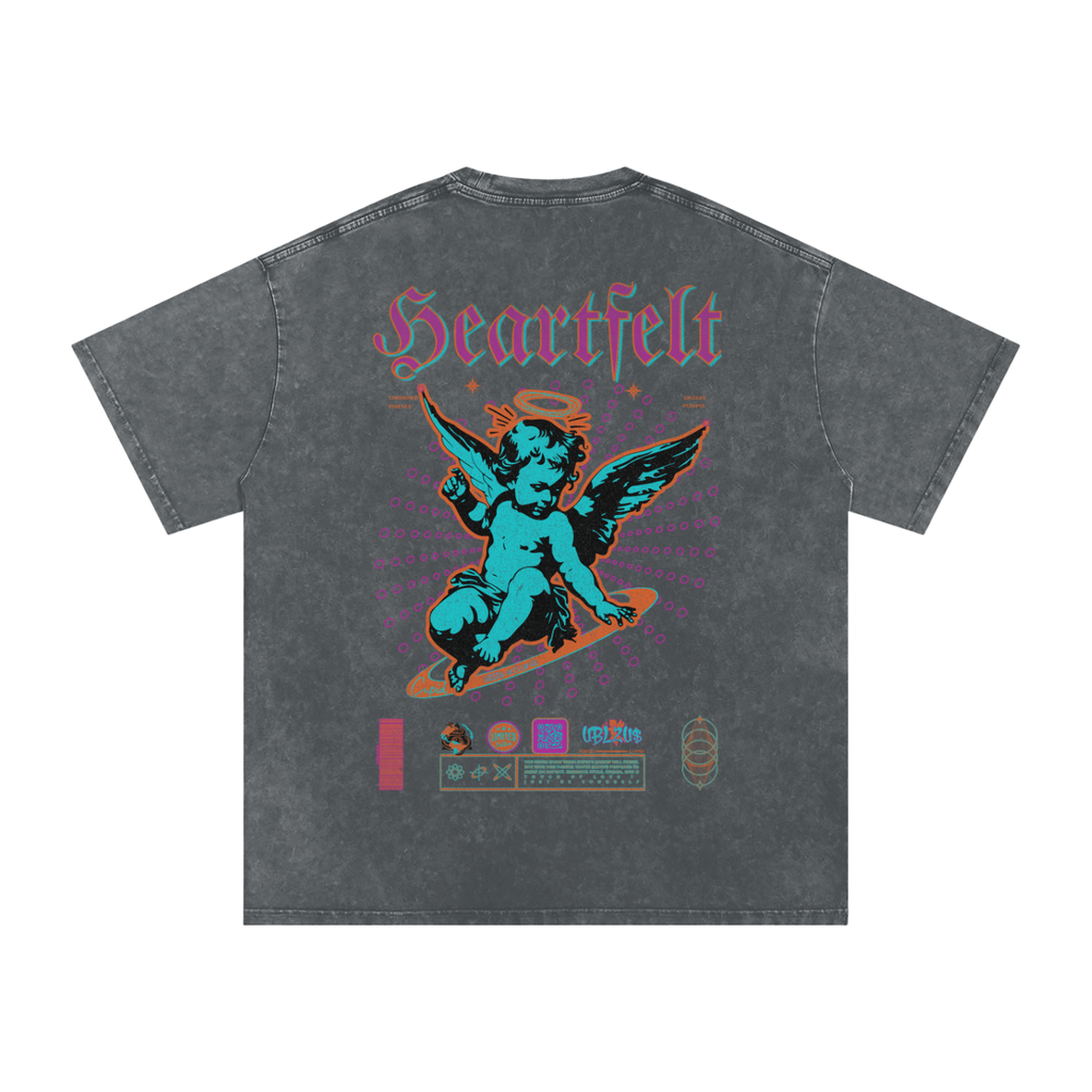 HEARTFELT - QR Music T-shirt - #101# Limited Edition