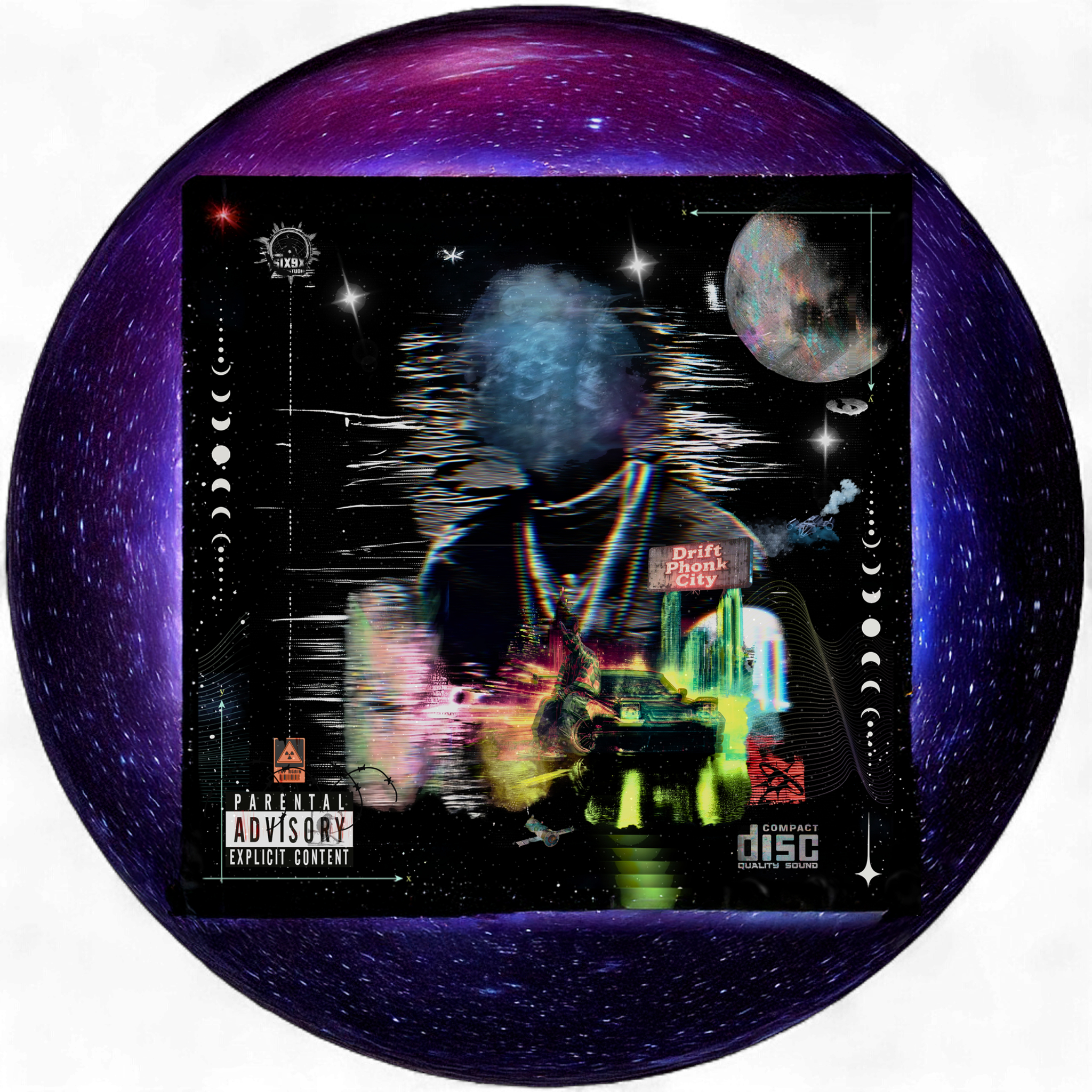 Midnight Drift Phonk Odyssey 2369 - WAV Premium Album | 14 Track | Aggressive 808s & Psytrance Fusion