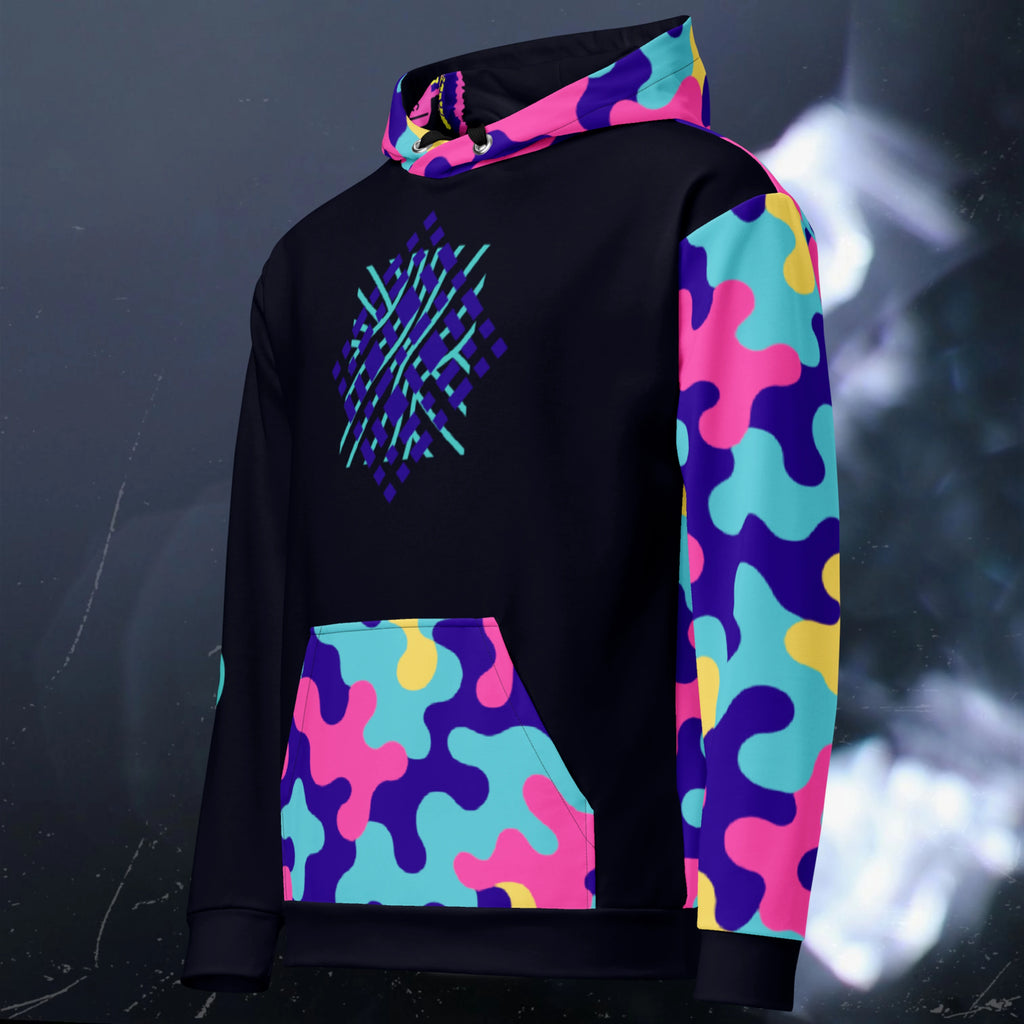 Pink Urban Camouflage Unisex Hoodie