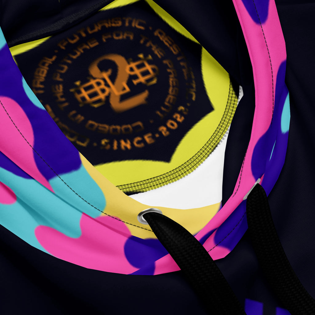 Pink Urban Camouflage Unisex Hoodie