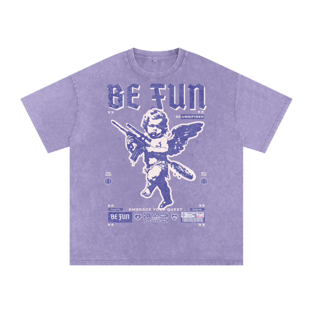 qr music t-shirt,cupid inc,limited,dsgnd #101#,limited edition,acid wash,oversized