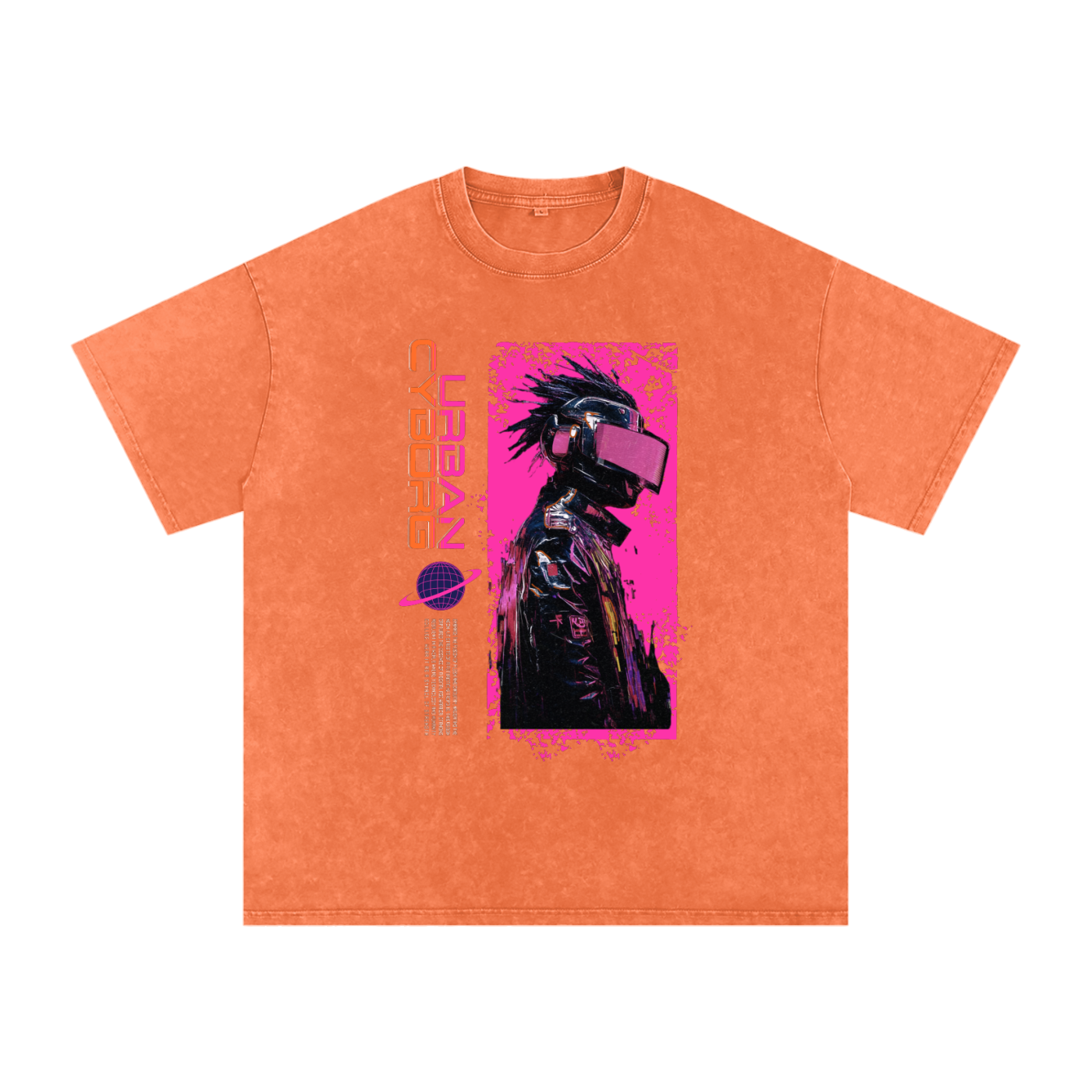 QRStreetWear,QR CYBERPUNK,QR EXPERIENCE,OVERSIZED,TAPSTITCH,ACID WASH