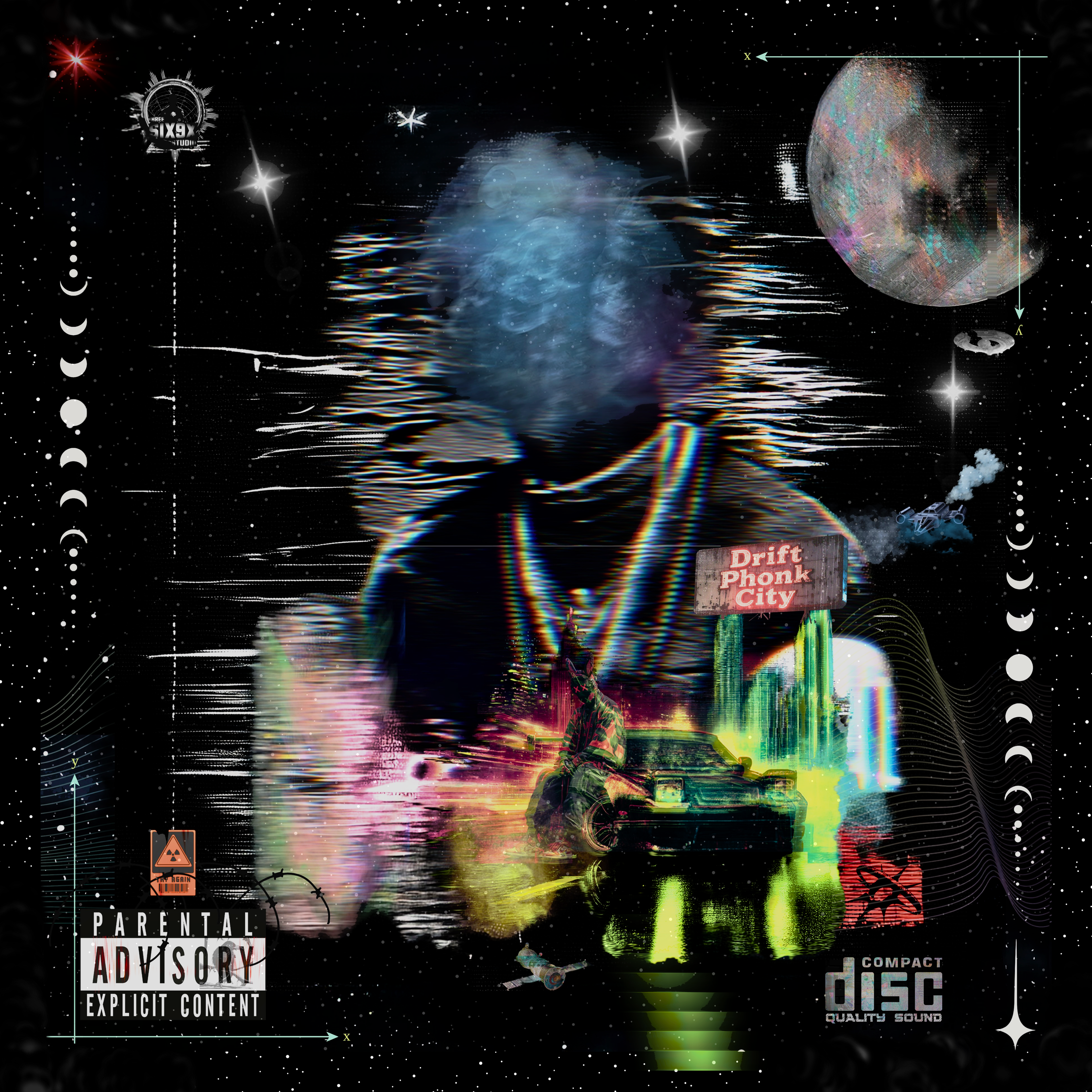 Midnight Drift Phonk Odyssey 2369 - Album | 14 Track | Aggressive 808s & Psytrance Fusion