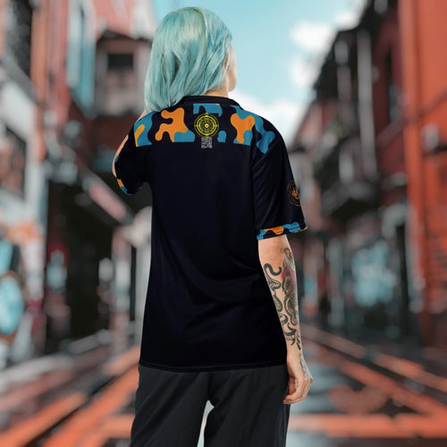 QR MUSIC URBAN CAMOUFLAGE ECO JERSEY 100% RECYCLED